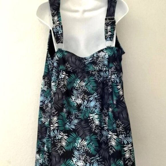 NEW TROPICAL PLUS TANKINI SWIMSUIT TOP - Picture 2 of 9